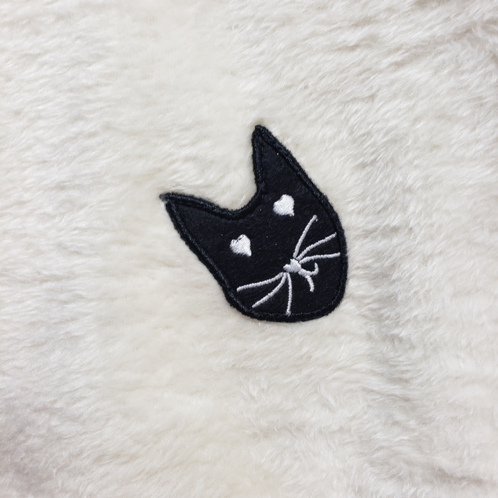 Jessica Simpson NEW soft cat glitter all day fleece girls size small - Picture 4 of 8